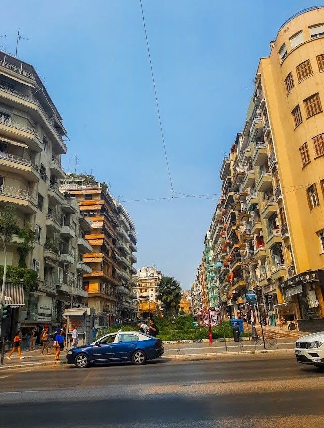 tall buildings, Thessaloniki