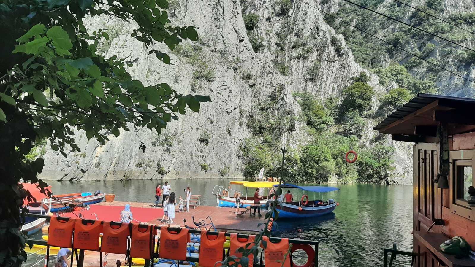 A landscape view of Canyon Matka