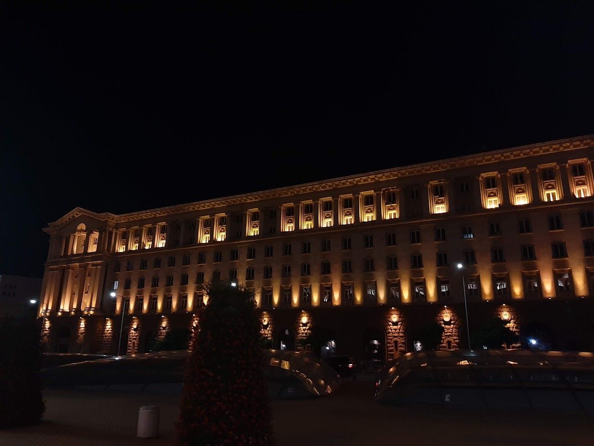 Independence square in Sofia