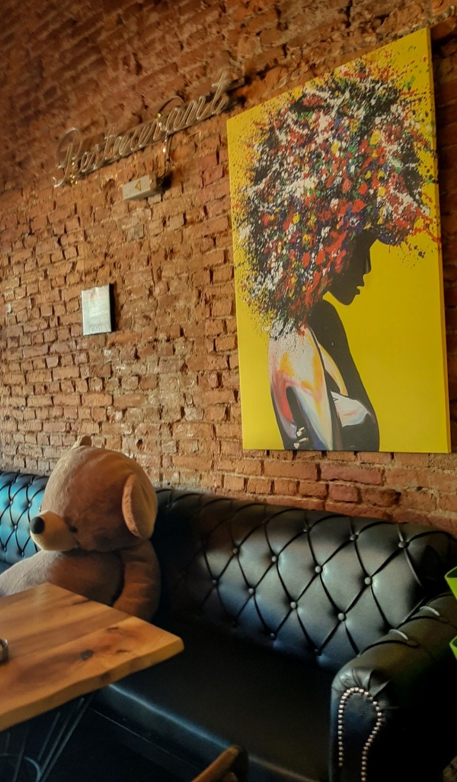 A part of Austrian Palace - a nice restaurant in Skopje